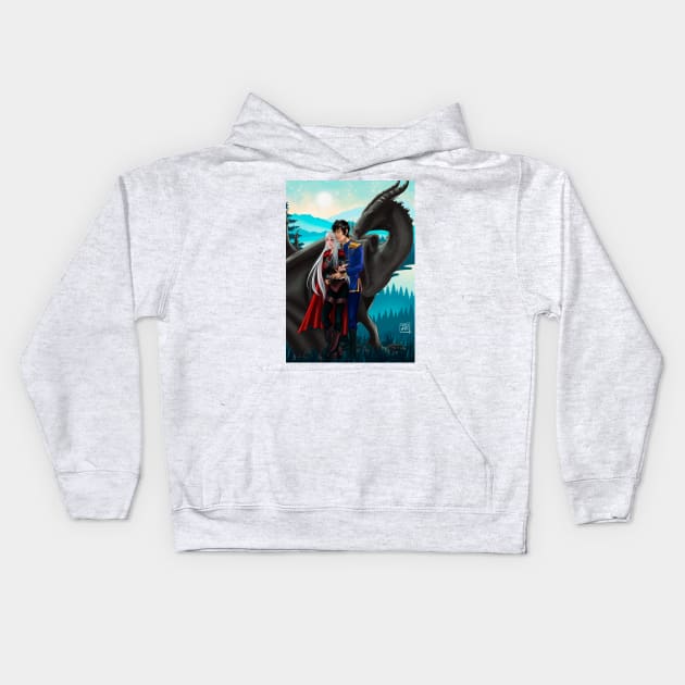 Manorian Kids Hoodie by lemoncielart